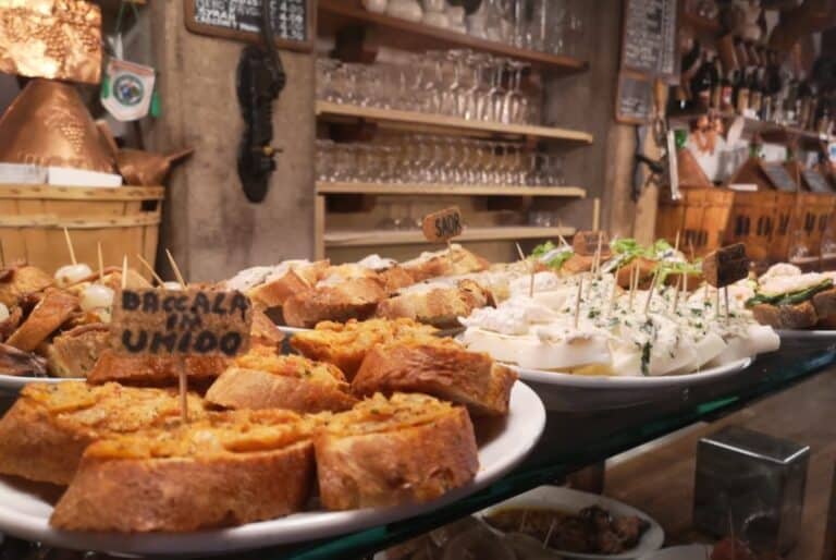 Visite culinaire des spécialités vénitiennes