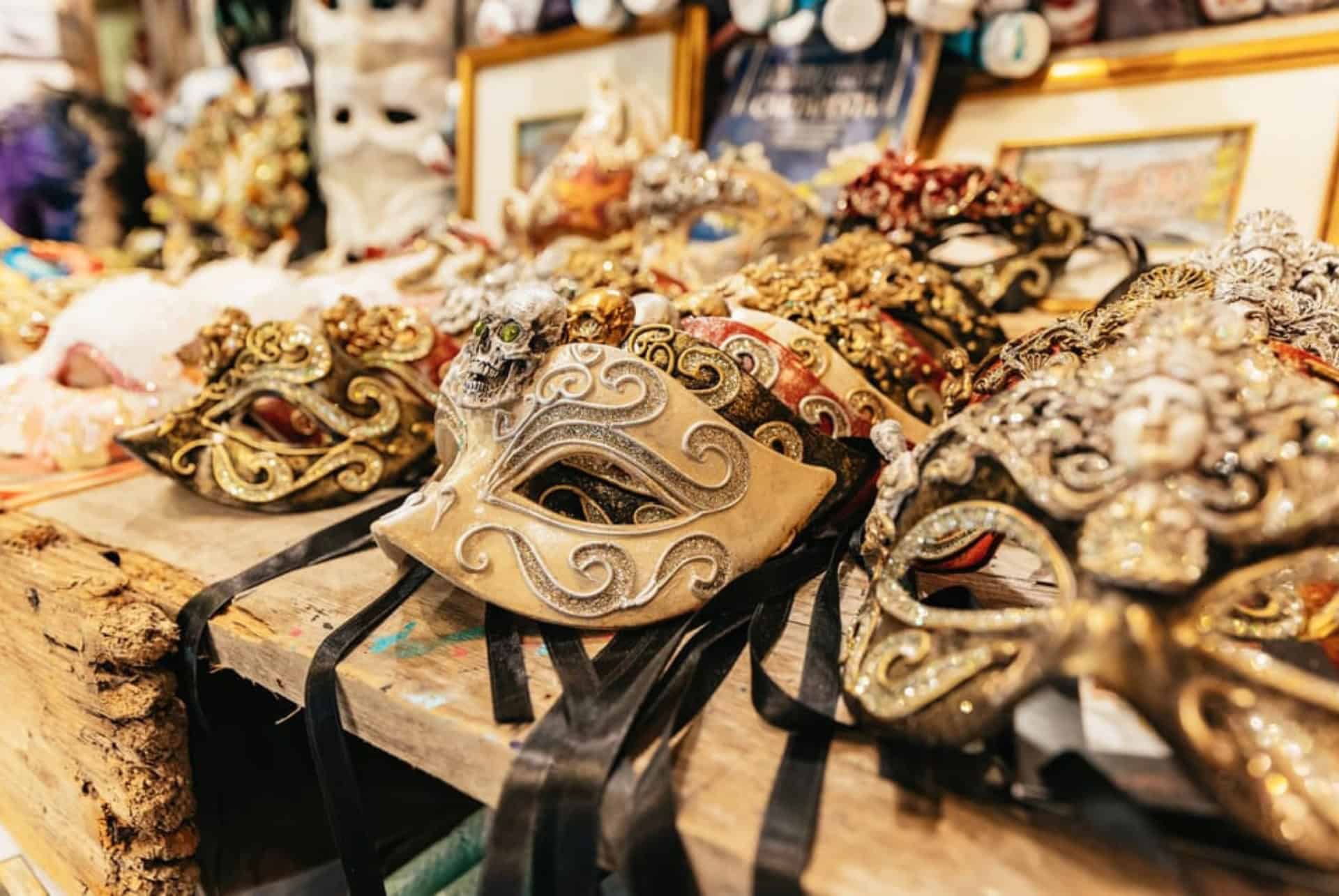 masques pour le carnaval de venise