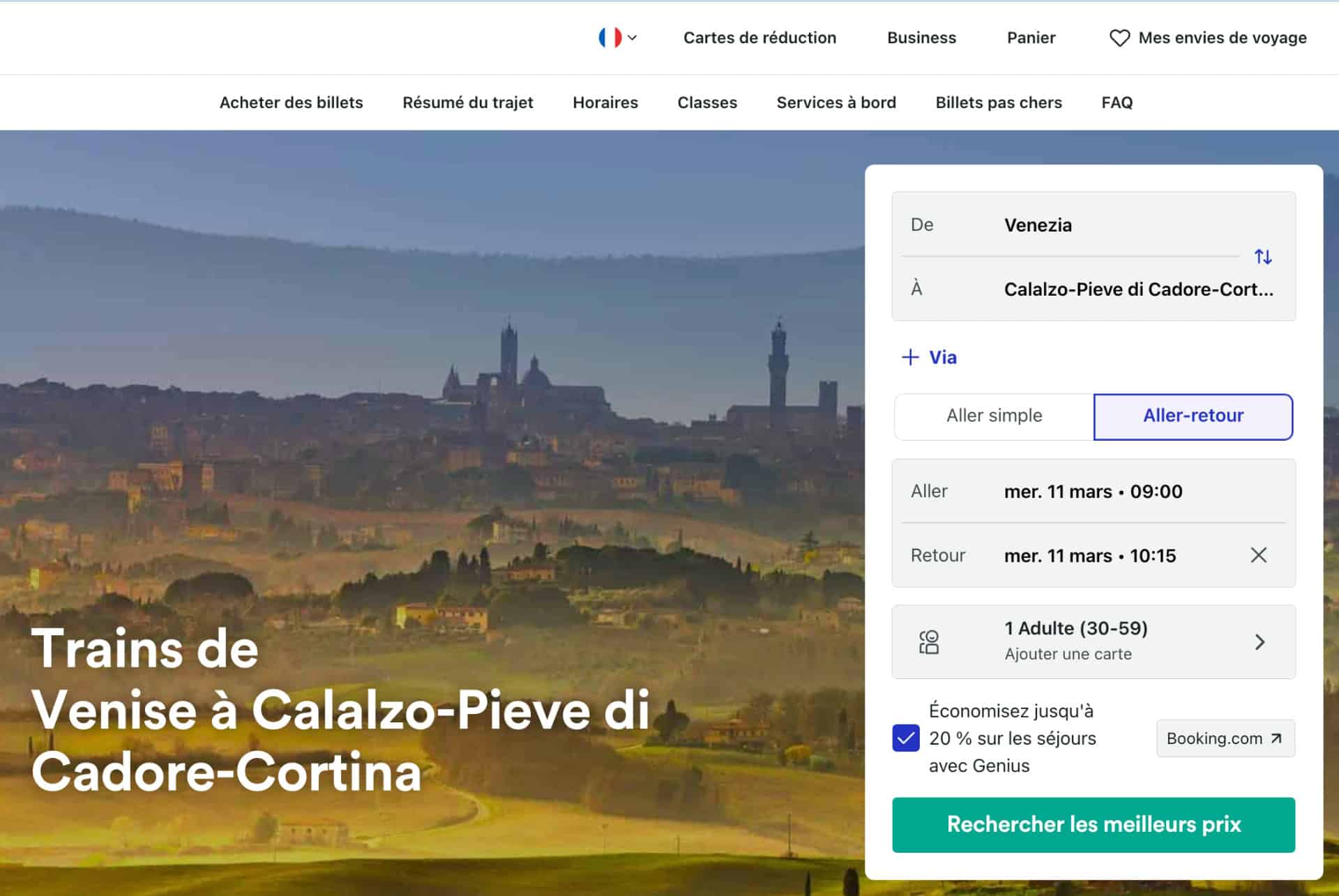 trainline dolomites