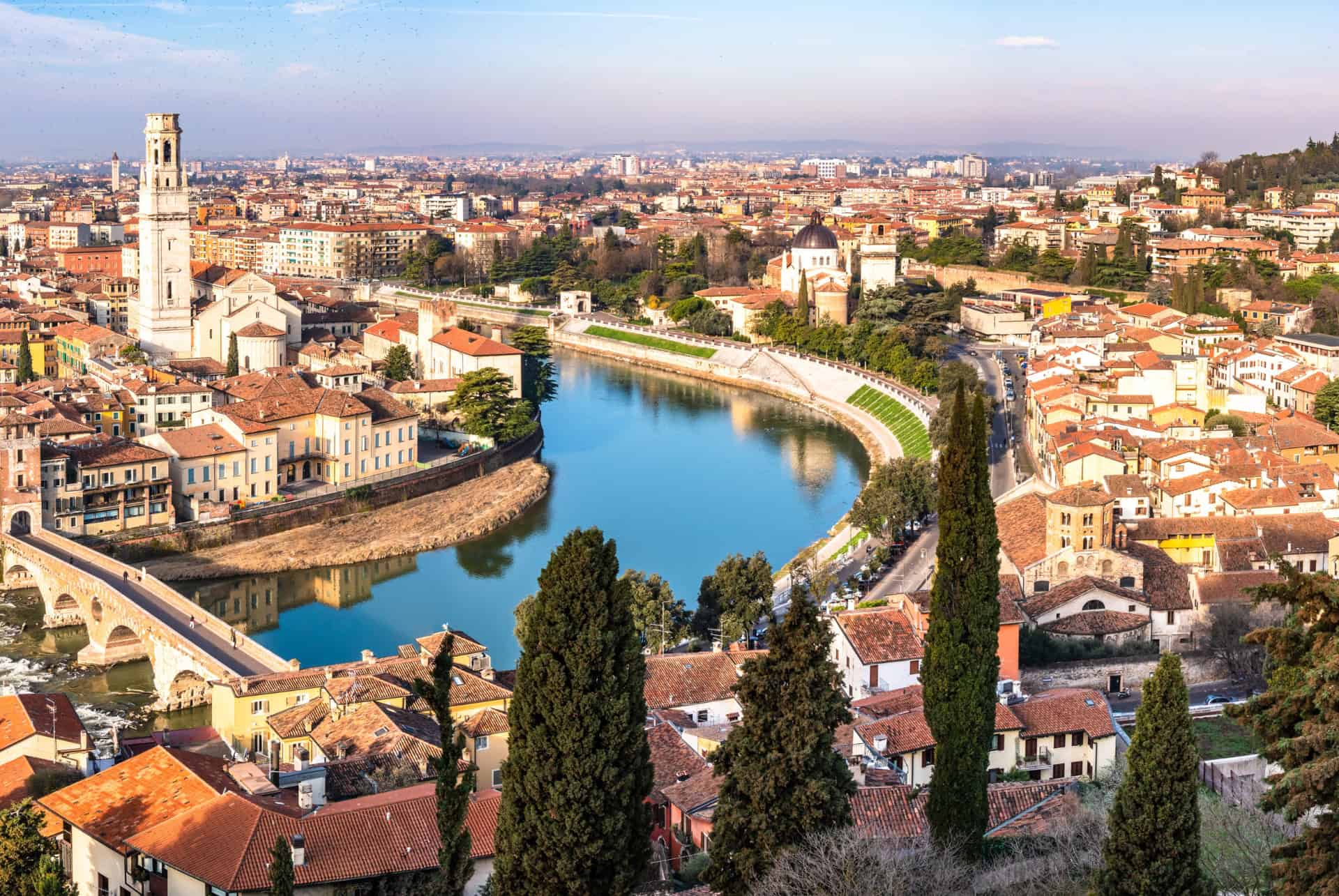 visiter verone depuis venise